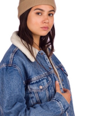 Levi's Ex Br Sherpa Trucker Denim Jas bij Blue Tomato kopen Levi's Ex Br Sherpa Trucker Denim Jas bij Blue Tomato kopen